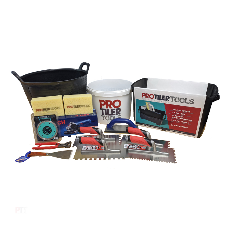 Pro Tiler Tools Tiling Apprentice Starter Kit 240v Northants Tools
